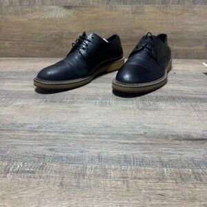 Zanzara Black Leather Oxford Shoes Men's Size 11.5